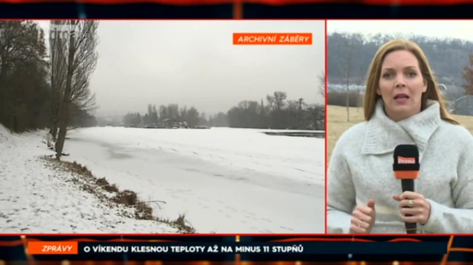 15. 3. 2018 ZPRÁVY: O VÍKENDU KLESNOU TEPLOTY AŽ NA MINUS 11 STUPŇŮ